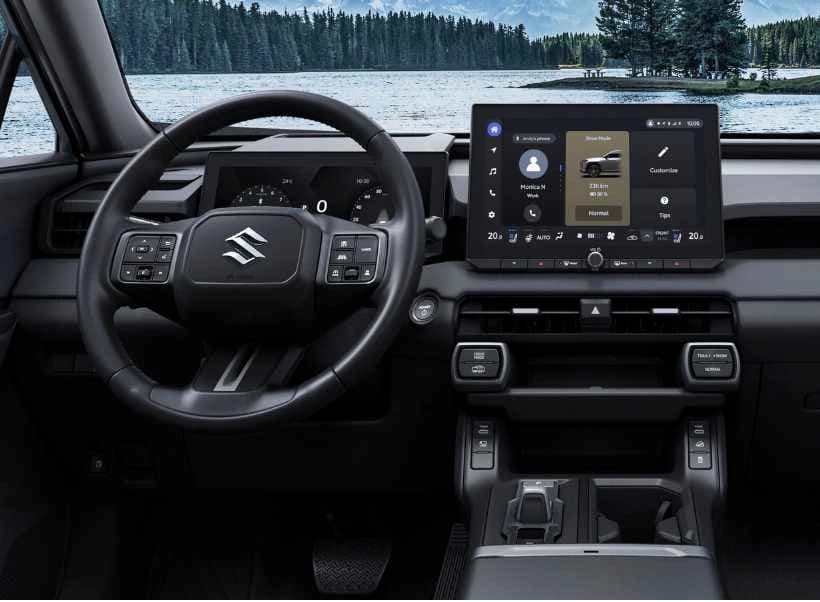 Vadonatúj Suzuki Across belső tér