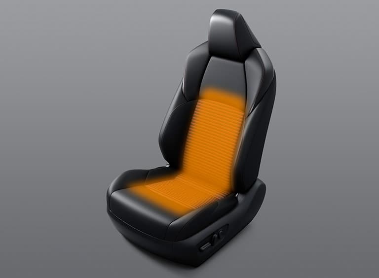 Suzuki Across kényelmi funkció: fűthető első és hátsó ülséek